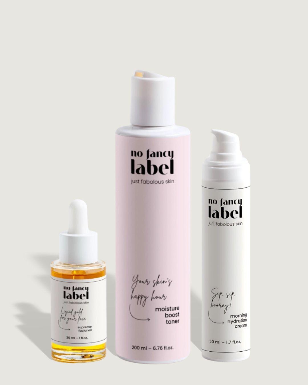 Dry skincare set